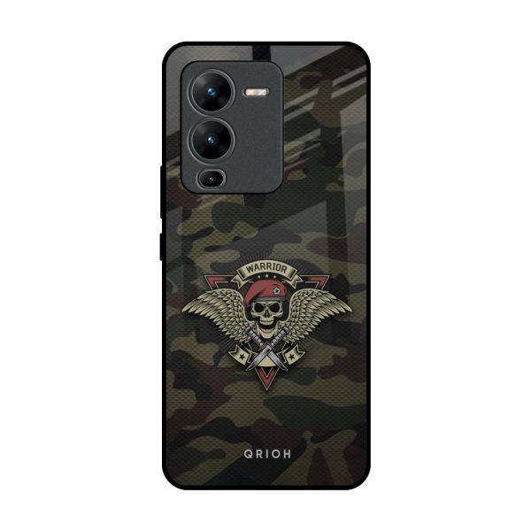 Army Warrior Glass Case for Vivo V25 Pro Online