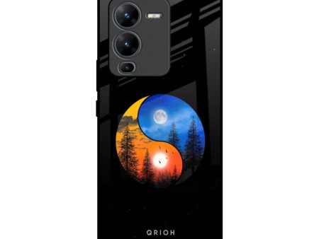 Yin Yang Balance Glass Case for Vivo V25 Pro For Sale