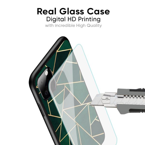 Abstract Green Glass Case For Samsung Galaxy M51 Online Hot Sale