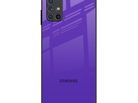 Amethyst Purple Glass Case for Samsung Galaxy M51 For Cheap