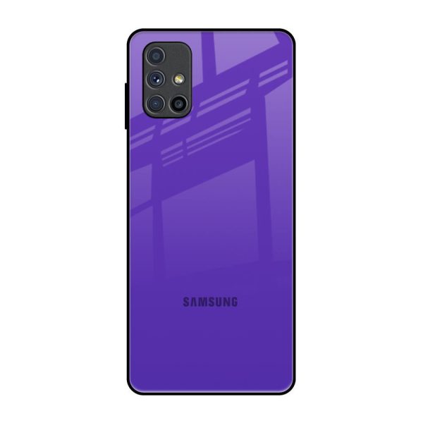 Amethyst Purple Glass Case for Samsung Galaxy M51 For Cheap