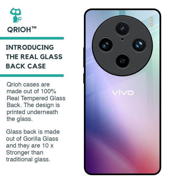 Abstract Holographic Glass Case for Vivo X100 Pro 5G Online now