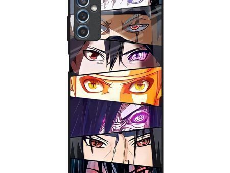 Anime Eyes Glass Case for Samsung Galaxy M52 5G For Sale