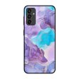 Alcohol ink Marble Glass Case for Samsung Galaxy M13 Cheap