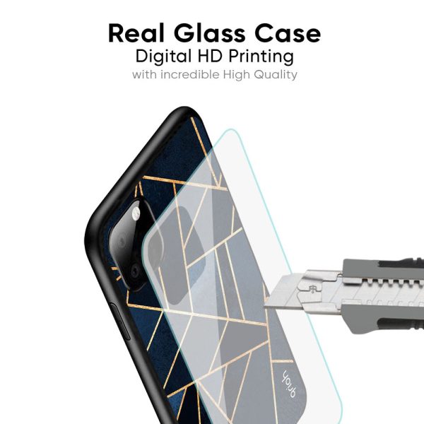 Abstract Tiles Glass Case for Samsung Galaxy M51 Cheap