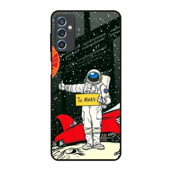 Astronaut on Mars Glass Case for Samsung Galaxy M52 5G Sale