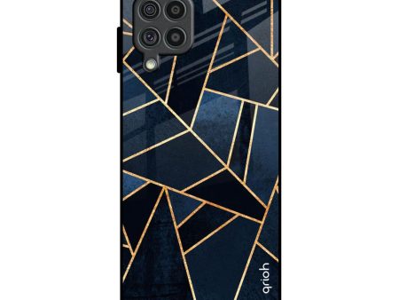 Abstract Tiles Glass Case for Samsung Galaxy F62 Hot on Sale