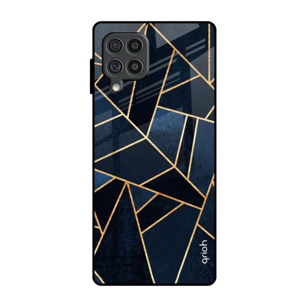 Abstract Tiles Glass Case for Samsung Galaxy F62 Hot on Sale