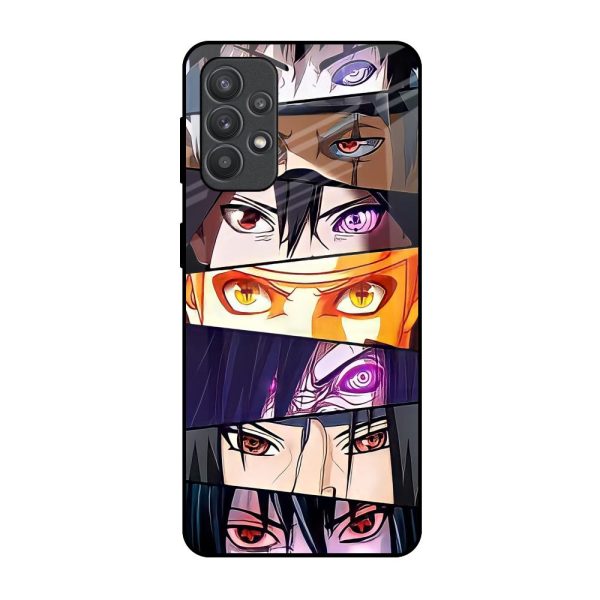 Anime Eyes Glass Case for Samsung Galaxy M32 5G Sale