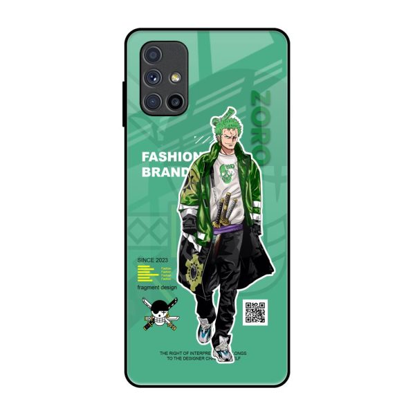 Zoro Bape Glass Case for Samsung Galaxy M51 on Sale