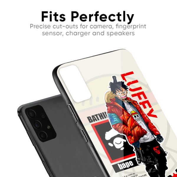 Bape Luffy Glass Case for Samsung Galaxy Note 10 Plus Hot on Sale