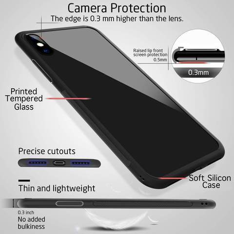 Black & Grey Gradient Glass Case For Samsung Galaxy A52s For Discount