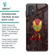 Angry Baby Super Hero Glass Case for Samsung Galaxy M51 Fashion