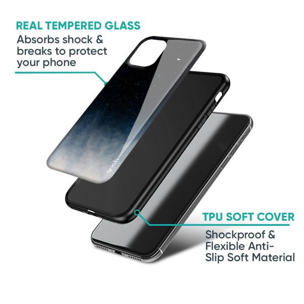 Black Aura Glass Case for Samsung Galaxy A52s 5G For Discount