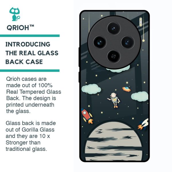 Astronaut Dream Glass Case For Vivo X100 5G For Cheap