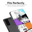 Anime Sketch Glass Case for Samsung Galaxy Note 10 Plus For Sale