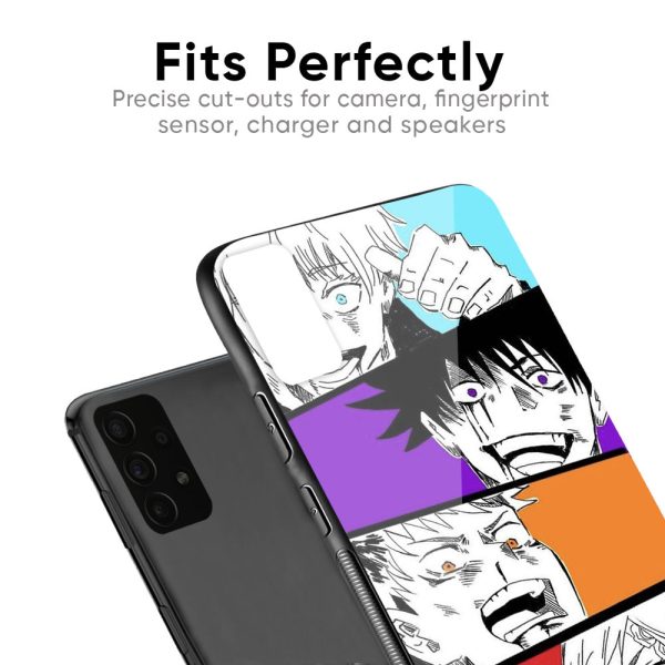 Anime Sketch Glass Case for Samsung Galaxy Note 10 Plus For Sale