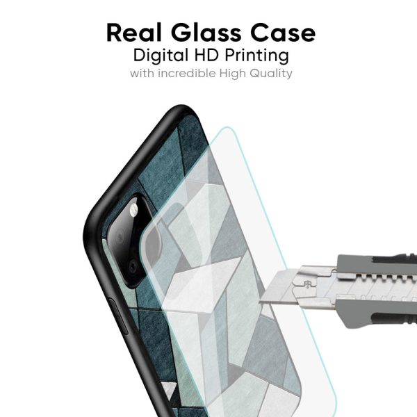 Abstact Tiles Glass Case for Vivo V25 Pro Online Sale