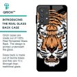 Angry Tiger Glass Case For Samsung Galaxy A52 Sale