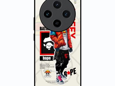 Bape Luffy Glass Case for Vivo X100 5G Discount