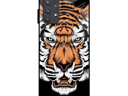 Angry Tiger Glass Case For Samsung Galaxy A52s 5G Online Hot Sale