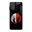 Anime Red Moon Glass Case for Samsung Galaxy A52s 5G Online now