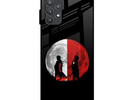 Anime Red Moon Glass Case for Samsung Galaxy A52s 5G Online now