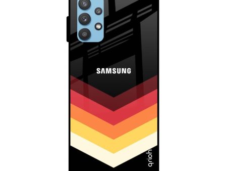 Abstract Arrow Pattern Glass Case For Samsung Galaxy A52s Online now