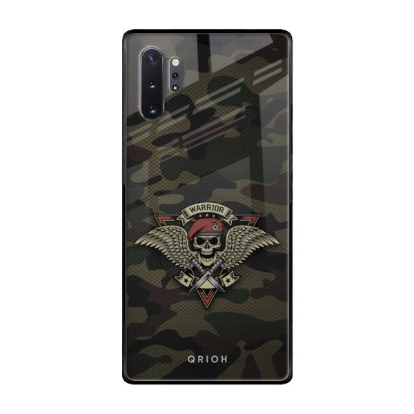 Army Warrior Glass Case for Samsung Galaxy Note 10 Plus For Sale