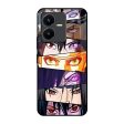 Anime Eyes Glass Case for Vivo Y22 Discount