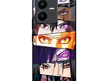 Anime Eyes Glass Case for Vivo Y22 Discount