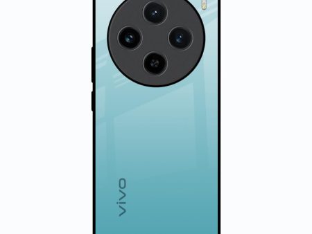 Arctic Blue Glass Case For Vivo X100 5G Supply