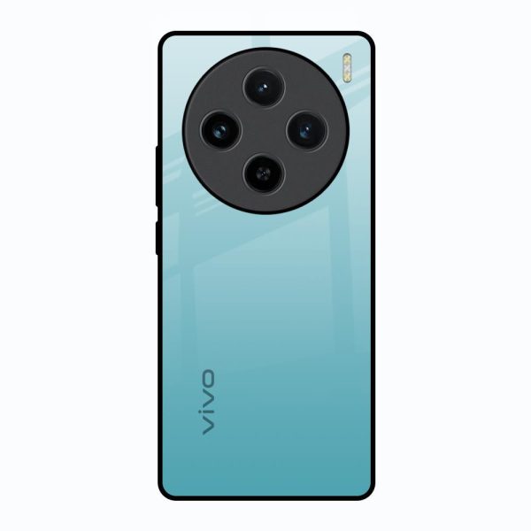 Arctic Blue Glass Case For Vivo X100 5G Supply