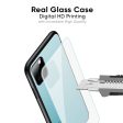 Arctic Blue Glass Case For IQOO 8 5G Fashion