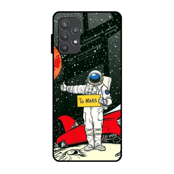 Astronaut on Mars Glass Case for Samsung Galaxy A52s 5G Online now