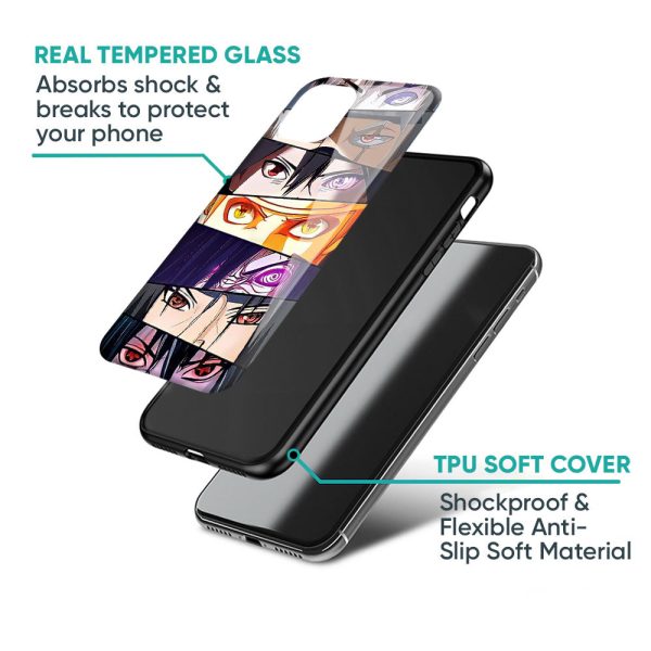 Anime Eyes Glass Case for Samsung Galaxy Note 10 Plus Online Sale