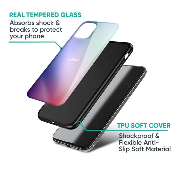 Abstract Holographic Glass Case for Oppo F19s Supply