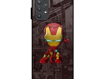 Angry Baby Super Hero Glass Case for Samsung Galaxy A52 For Discount