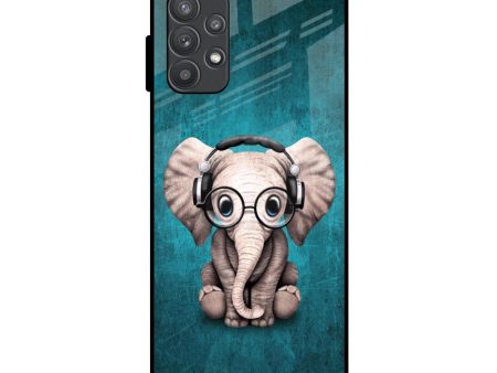 Adorable Baby Elephant Glass Case For Samsung Galaxy A52s 5G Online Sale