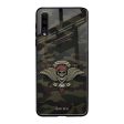 Army Warrior Glass Case for Samsung Galaxy A50 Fashion