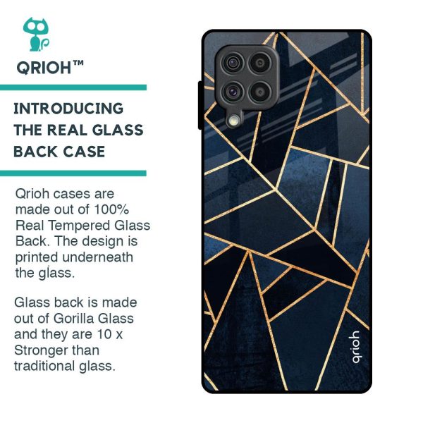 Abstract Tiles Glass Case for Samsung Galaxy F62 Hot on Sale