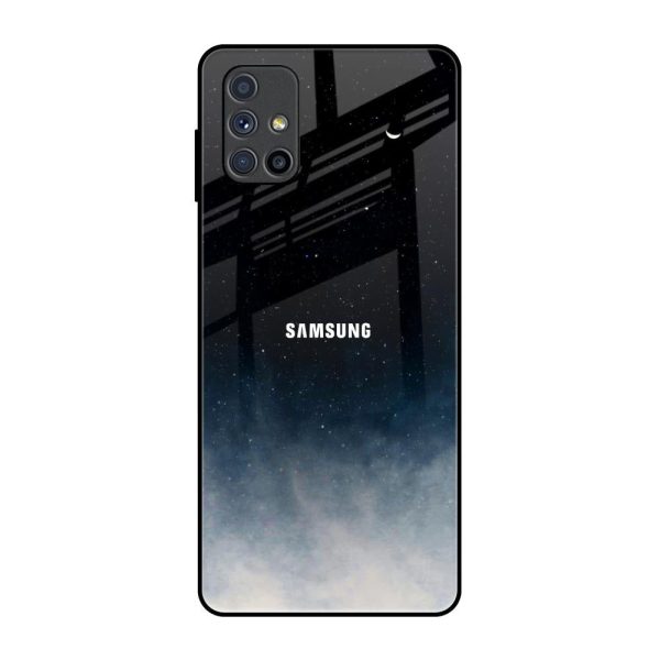 Aesthetic Sky Glass Case for Samsung Galaxy M51 For Cheap