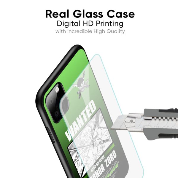 Zoro Wanted Glass Case for Samsung Galaxy A52 Online Sale