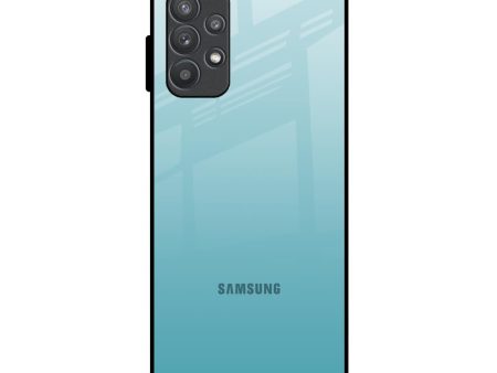 Arctic Blue Glass Case For Samsung Galaxy A52 For Cheap