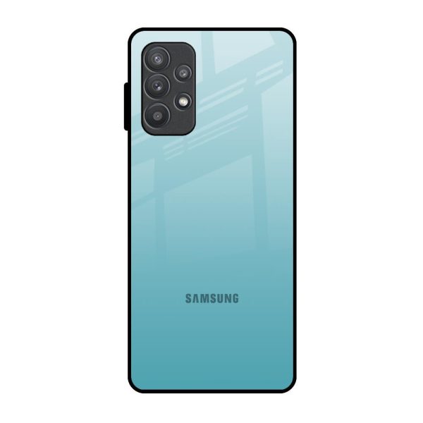 Arctic Blue Glass Case For Samsung Galaxy A52 For Cheap