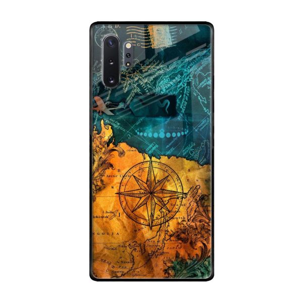 Architecture Map Glass Case for Samsung Galaxy Note 10 Plus Fashion