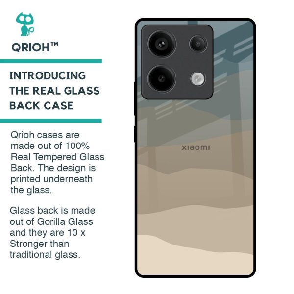 Abstract Mountain Pattern Glass Case for Redmi Note 13 Pro 5G Supply