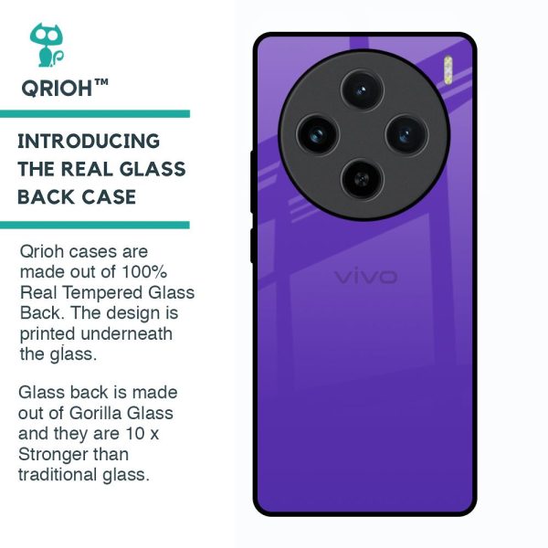 Amethyst Purple Glass Case for Vivo X100 5G Hot on Sale