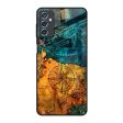 Architecture Map Glass Case for Samsung Galaxy M52 5G For Discount