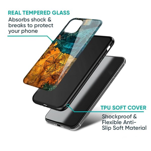 Architecture Map Glass Case for Samsung Galaxy M52 5G For Discount